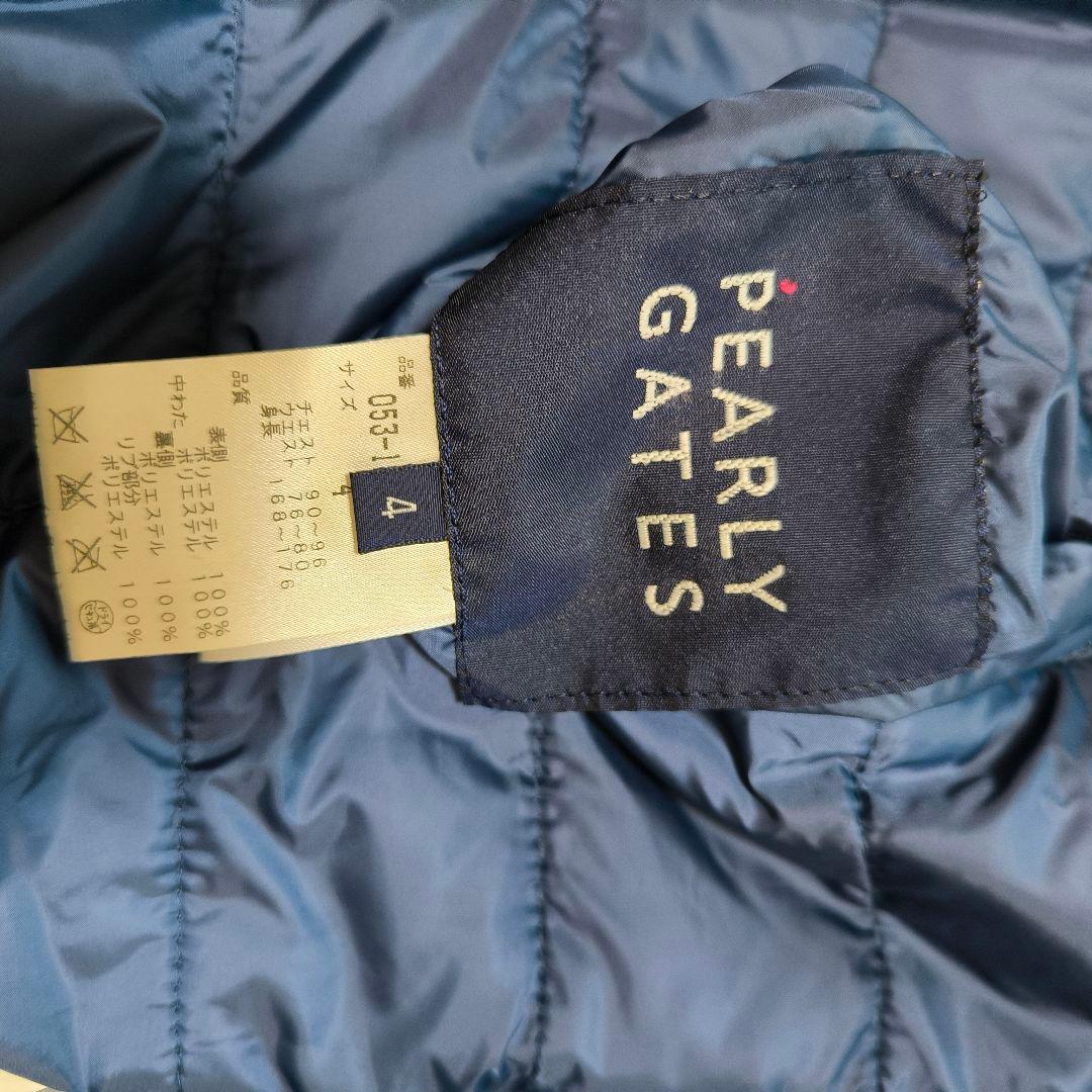 パーリーゲイツ ブラック×ネイビー リバーシブル　スニード　4way ベスト