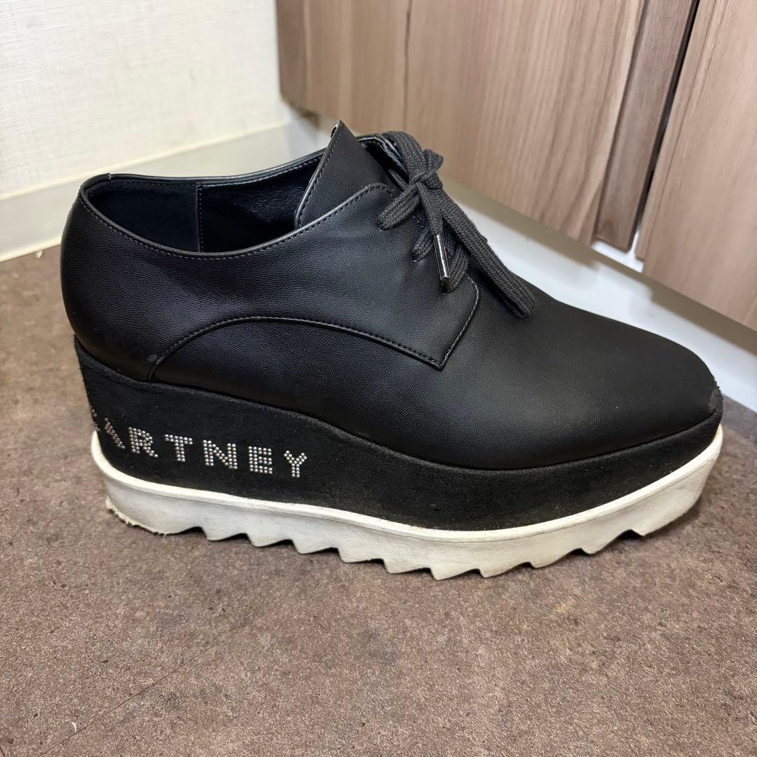 STELLA McCARTNEY エリス　プラットフォーム　36 ブラック