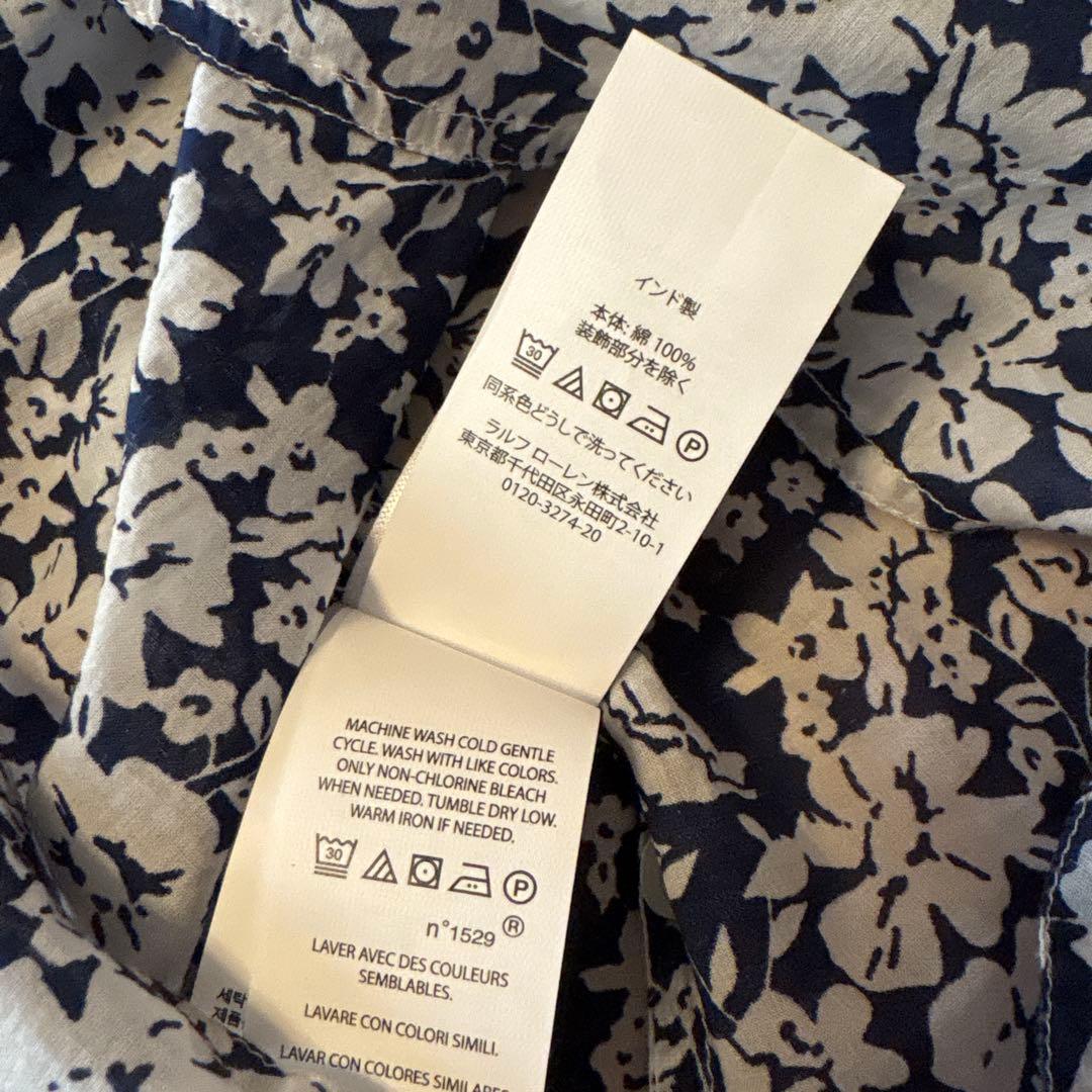 ポロラルフローレン　ボタニカルブラウス　チュニック　新品未使用タグ付き