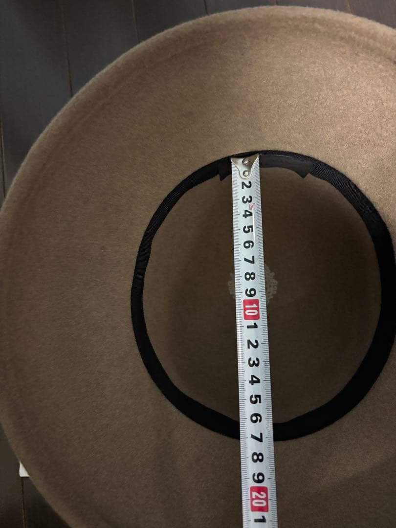 Maxim ウールフェルトのカサブランカハット