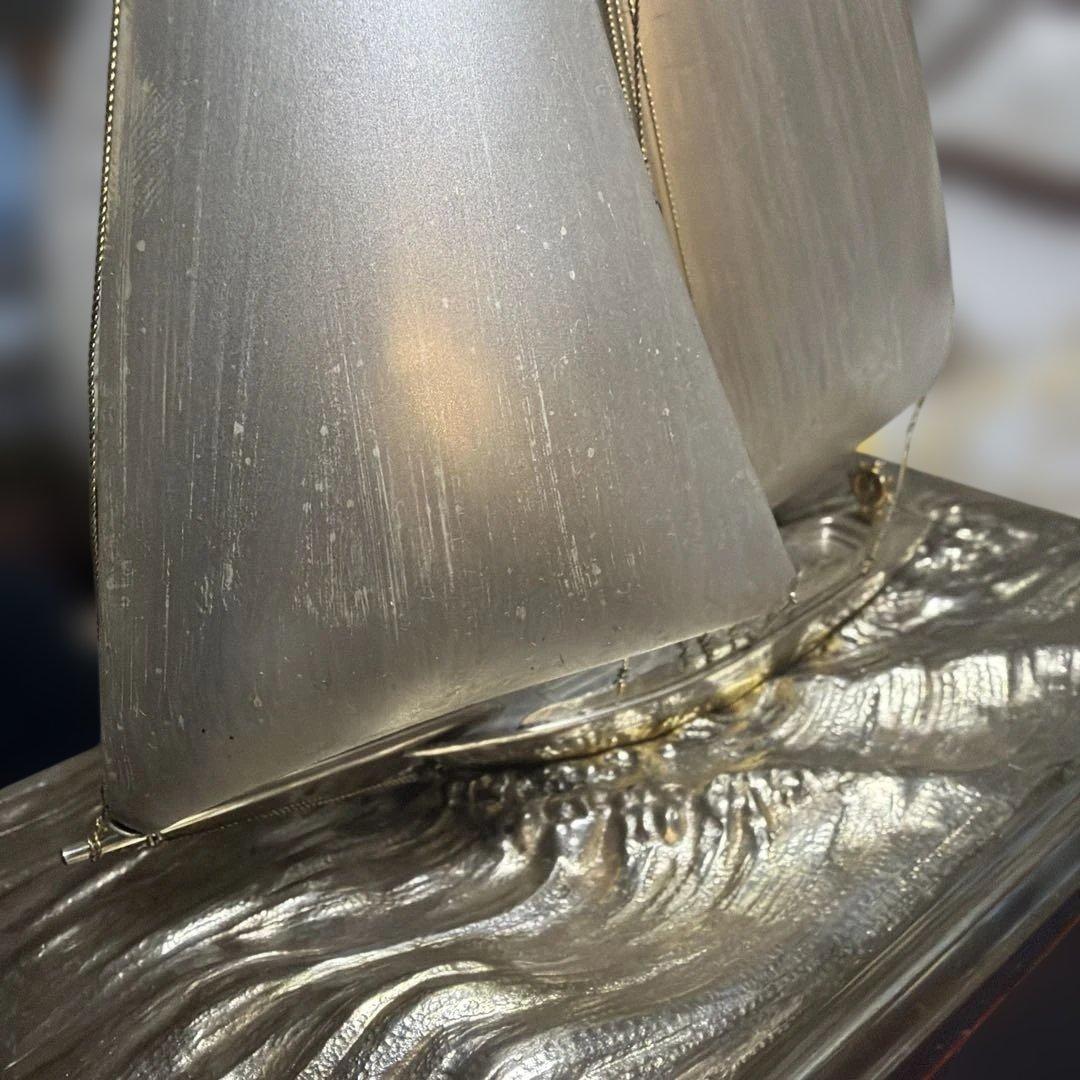 た*く様 銀製 ヨット スターリングシルバー Sterling 帆船模型 昭和レ