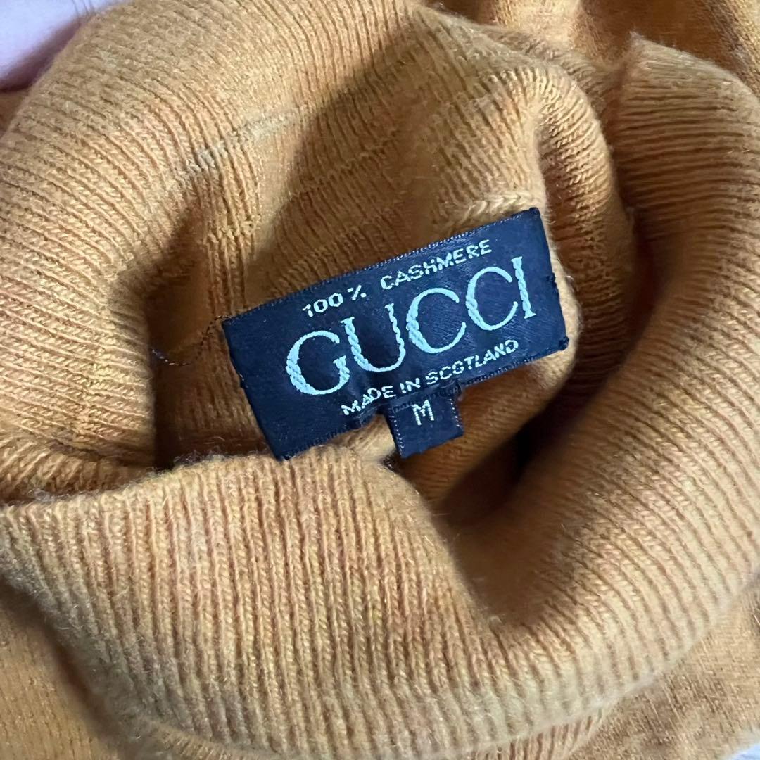 トップス old GUCCI Turtleneck\"cashmere 100%\"