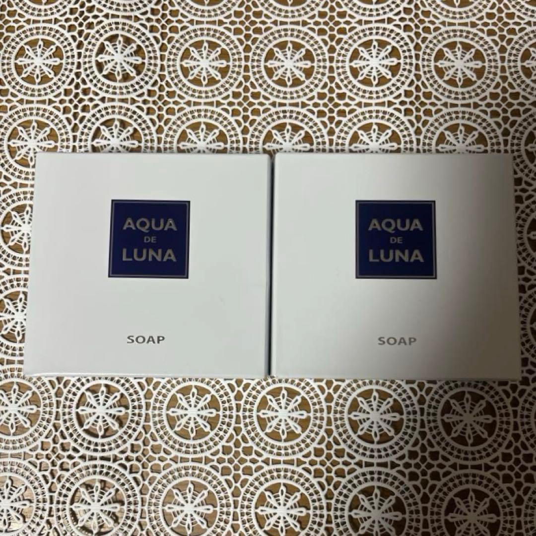 【新品】 アウラ アクアドルナ スキンケアソープ２個セット