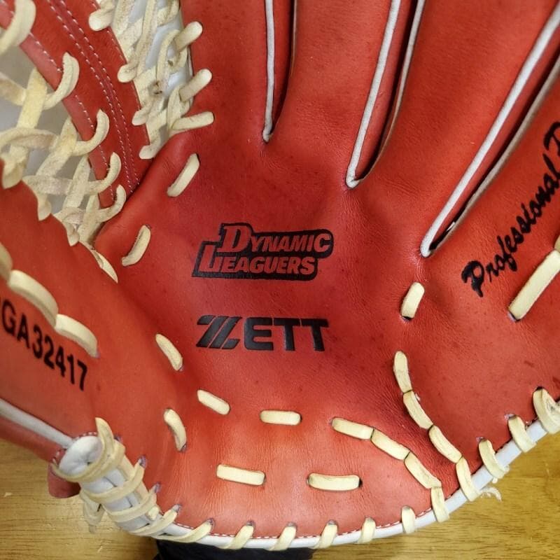 ZETT ゼット 日本製 赤星憲広モデル 本人使用カラー 外野用 軟式グローブ