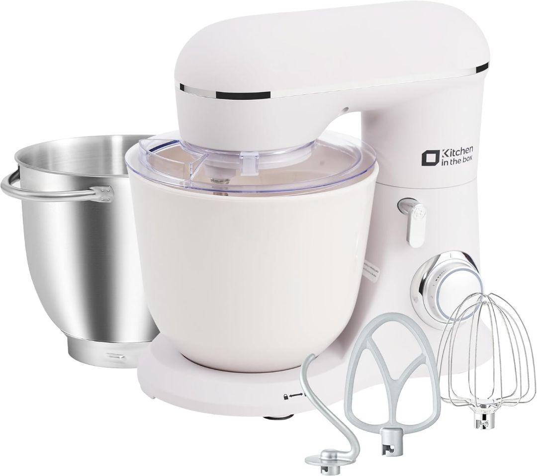 スタンド ミキサー 大容量 卓上ミキサー 3種アタッチメント付き 家庭用 業務用