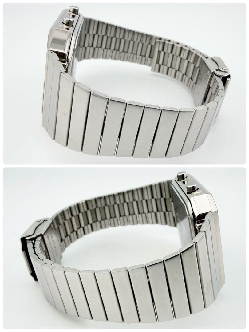 美品 シチズン アナデジテンプ 8988-001911 メンズ クォーツ腕時計