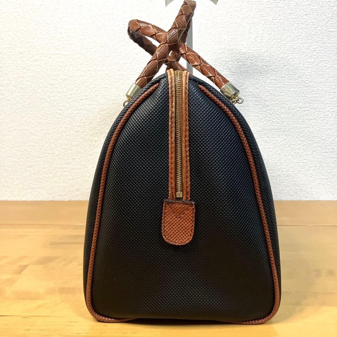 BOTTEGA VENETA ハンドバッグ マルコポーロ　PVCレザー ブラック