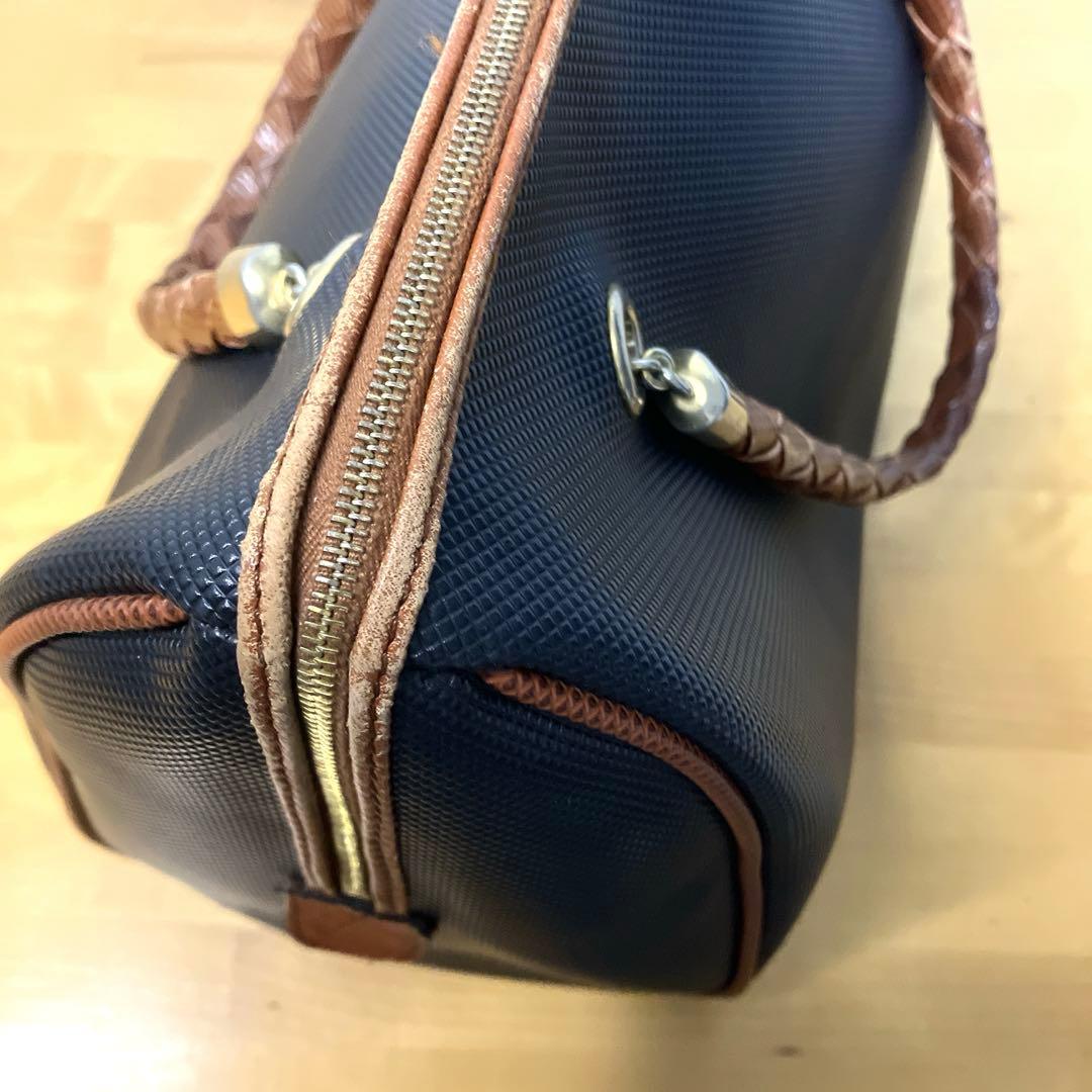 BOTTEGA VENETA ハンドバッグ マルコポーロ　PVCレザー ブラック