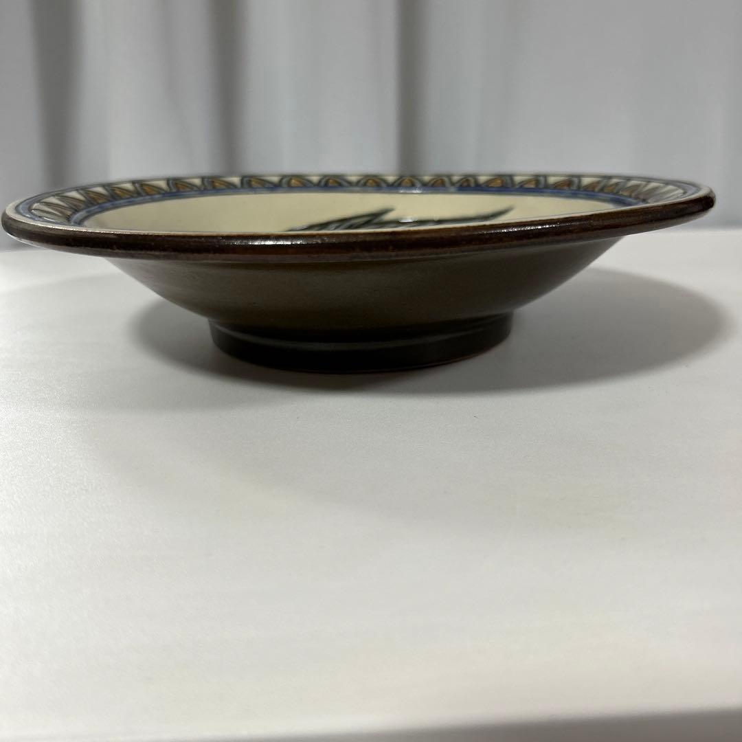 【未使用】　宮城須美子作　直径約25センチ　高さ約5.7センチ