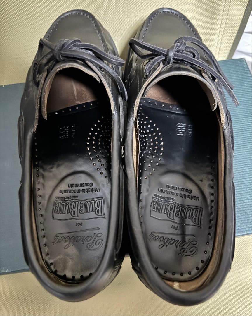 Paraboot BLUEBLUE コラボ MALO デッキシューズ