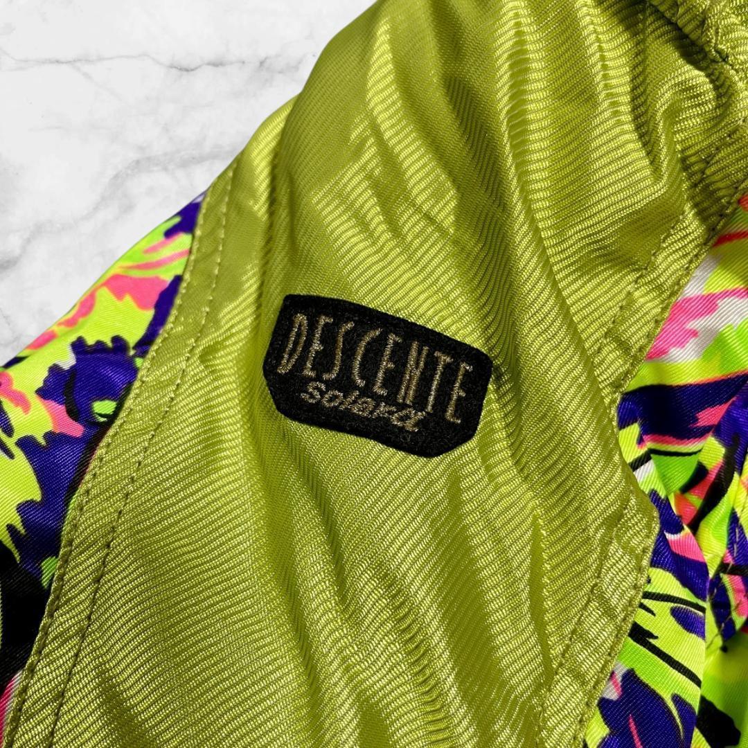 デサント 希少 XO スキーウェア ジャケット 派手柄 90s ヴィンテージ