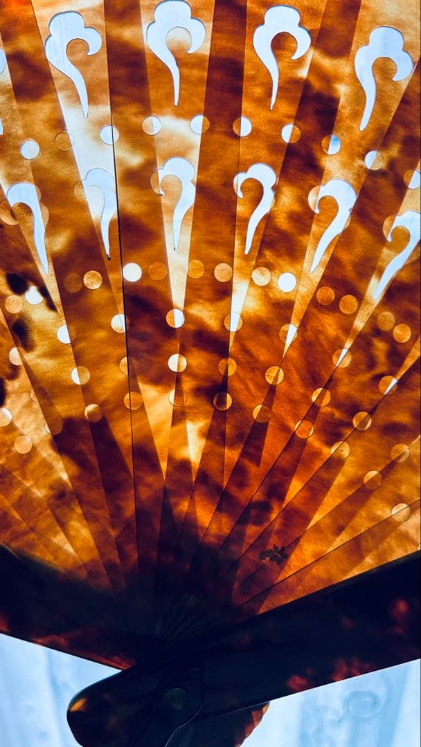 値下げ　坂本べっ甲店　長崎べっ甲　扇子