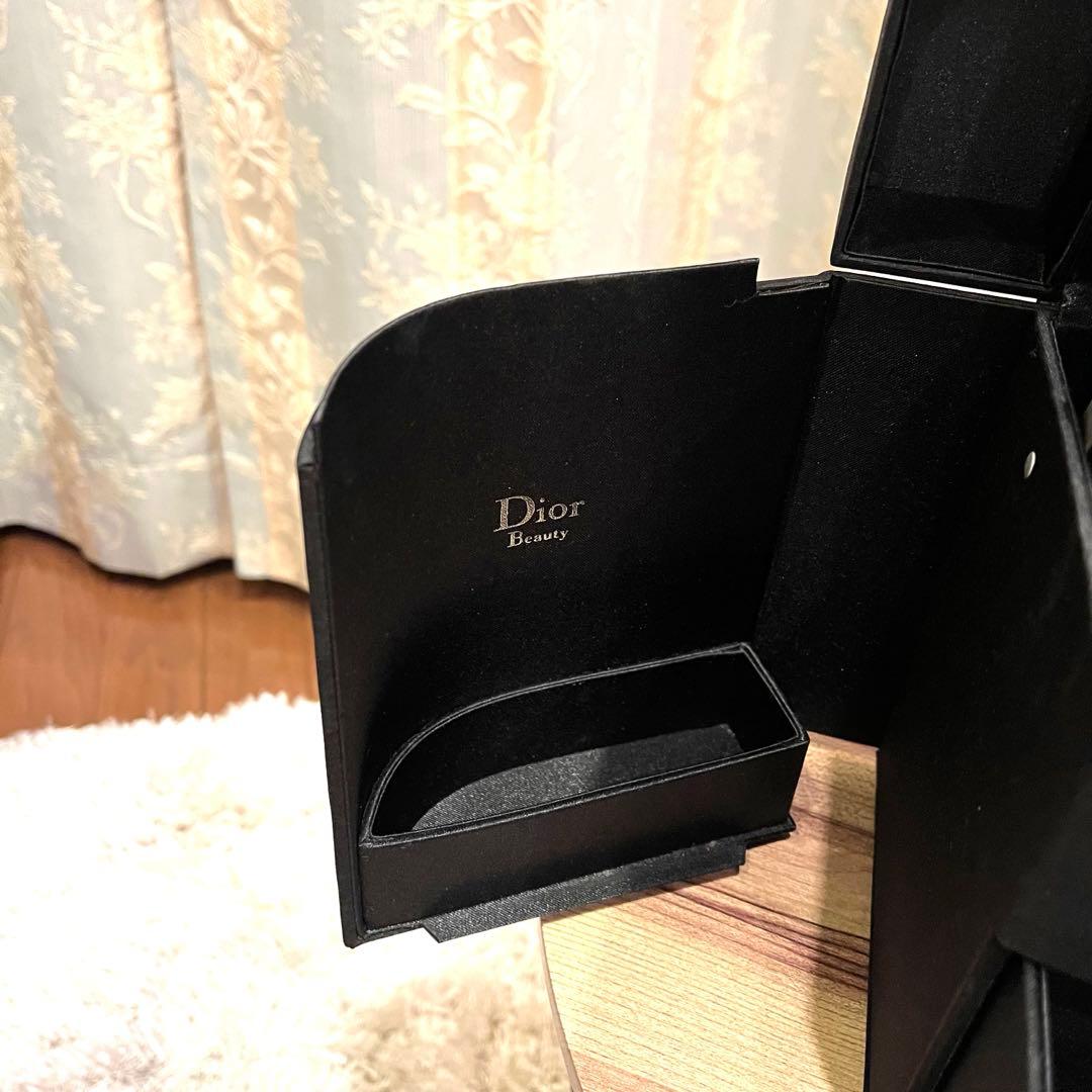 ✨希少✨美品✨Dior ディオール メイクボックス 3段 ミラー付 ブラック色
