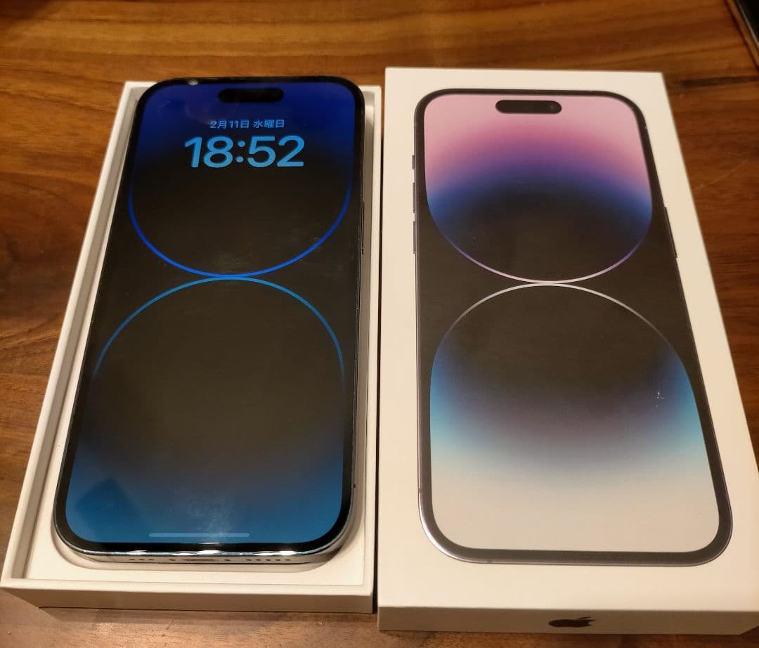 iPhone14pro 本体 256GB ディープパープル sim フリー