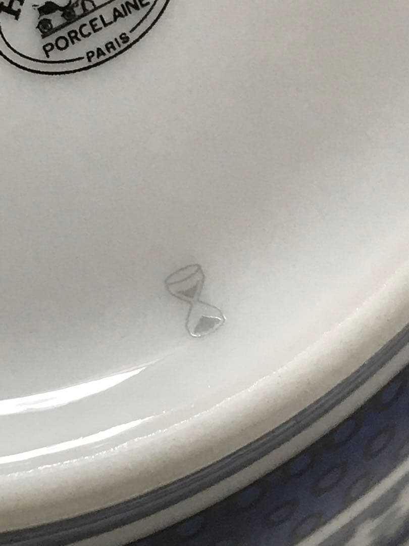 エルメス　ブルーダイユール　スーププレート　お皿Bleus d'Ailleurs