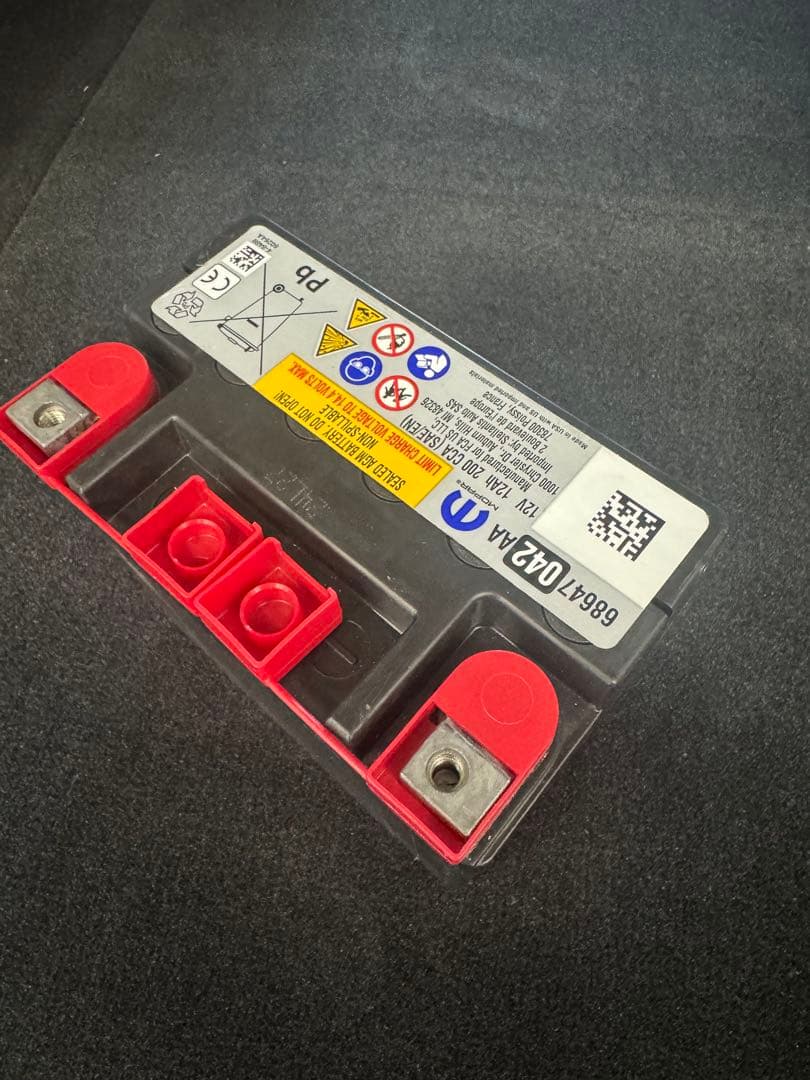 新品未使用 サブバッテリー ジープ ラングラー コンパス グランドチェロキー