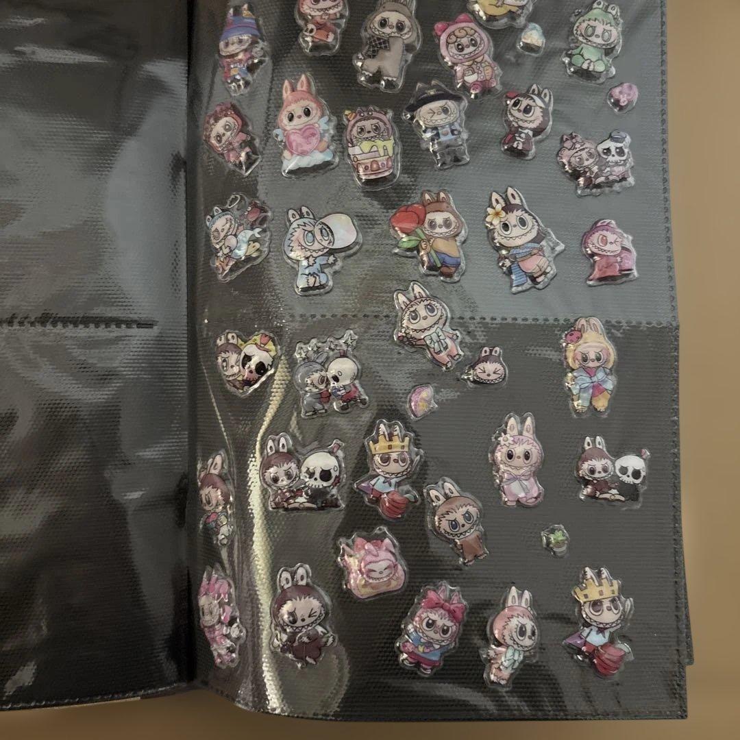 シール帳　ボンボンドロップシール