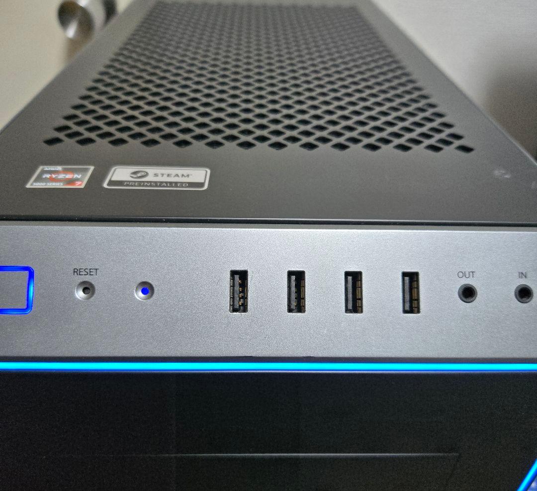 新生活 GALLERIA ゲーミングpc 5700X RX6650XT ワイルズ