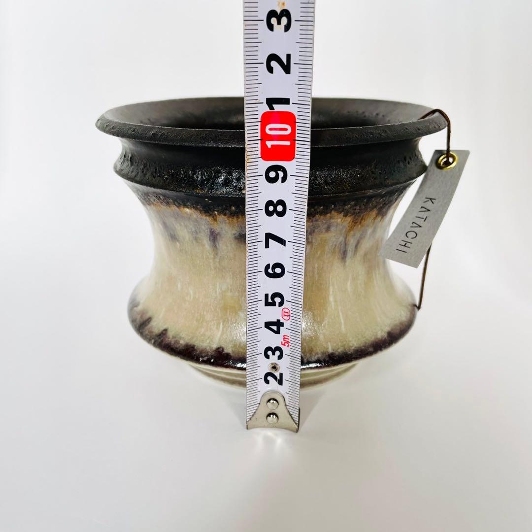 カタチ製作所 Mederu pot バレル two-tone