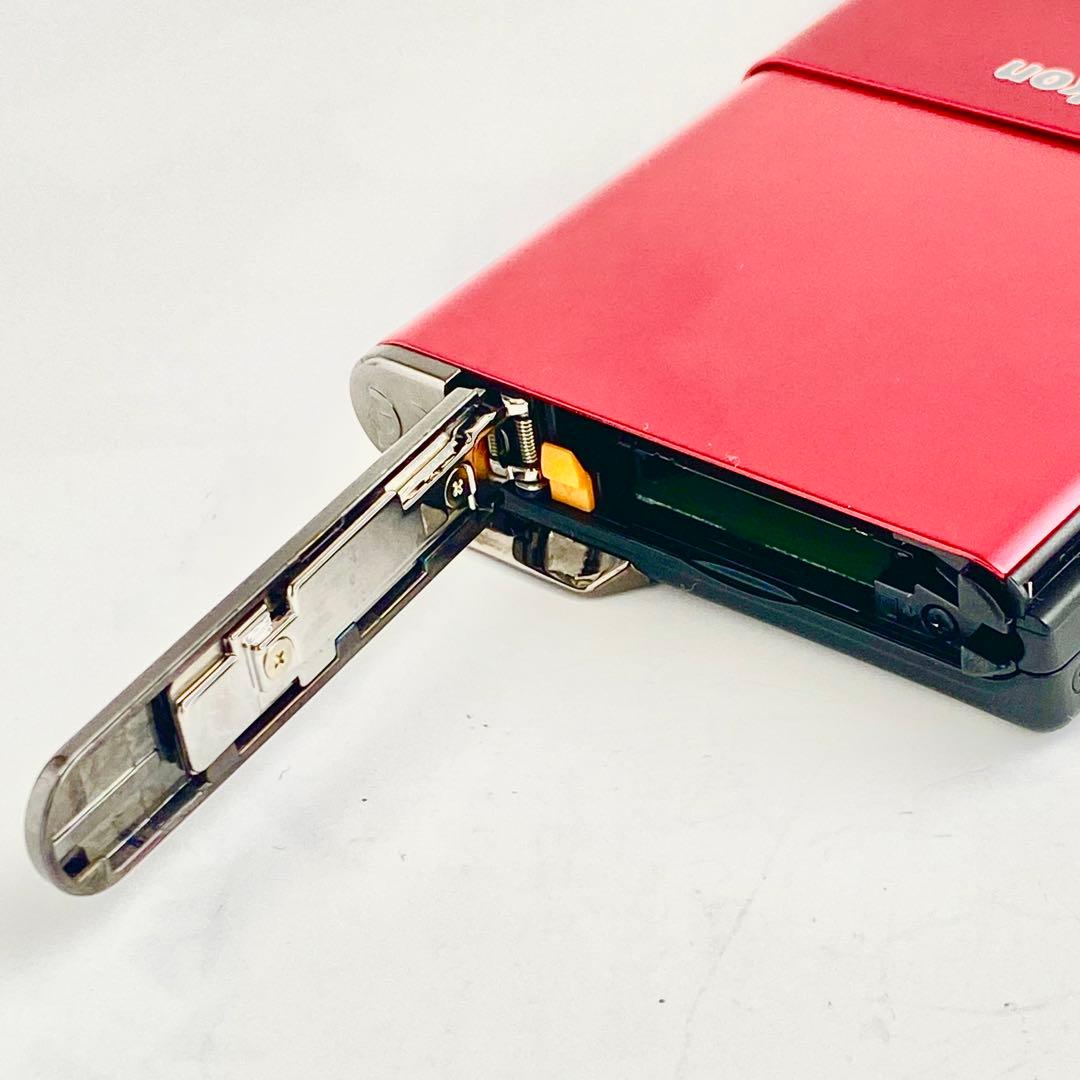 【作動確認済】Nikon Coolpix S80 レッド コンデジ【希少品】