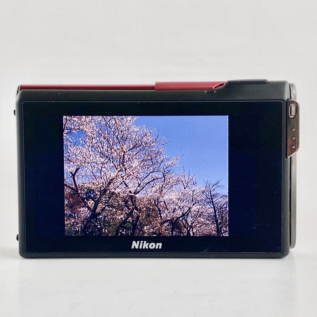 【作動確認済】Nikon Coolpix S80 レッド コンデジ【希少品】