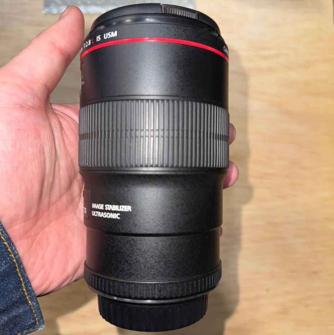 極上Canon EF100mm F2.8L マクロ IS USM MACRO