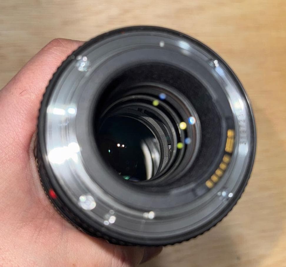 極上Canon EF100mm F2.8L マクロ IS USM MACRO