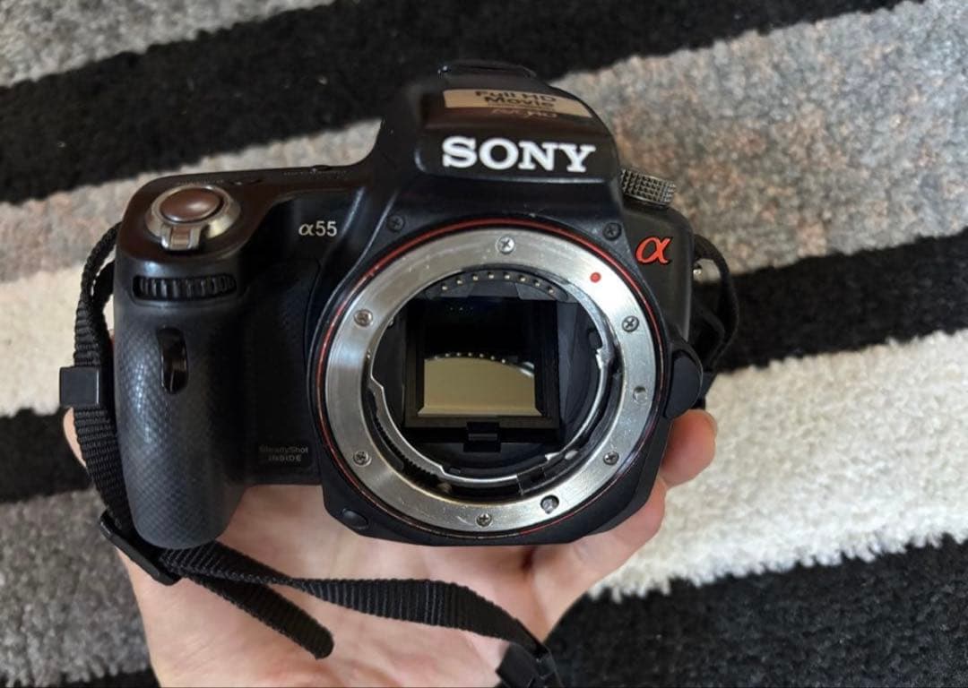 ❤️最終値下げ！バッテリー2個付き！❤️SONYα55ダブルレンズセット早い者勝ち❗️