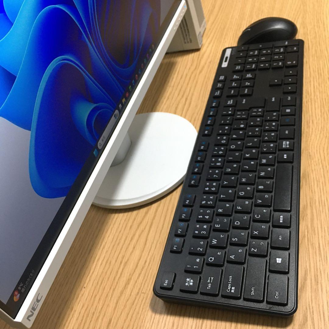 NEC Mate Win11 デスクトップPC 23.8インチモニター セット