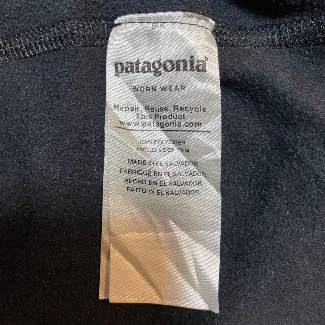 パタゴニア 26176 マイクロD ハーフジップフリース 3XL ブラック 黒