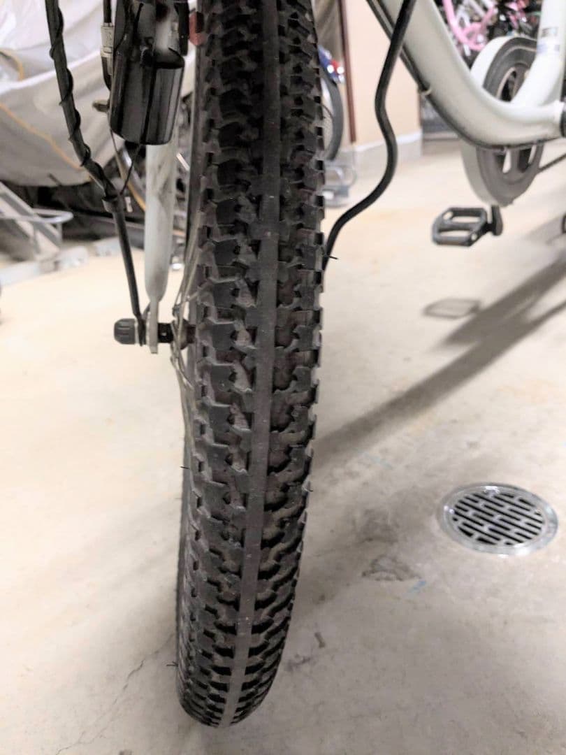 チャイルドシート付きシティサイクル