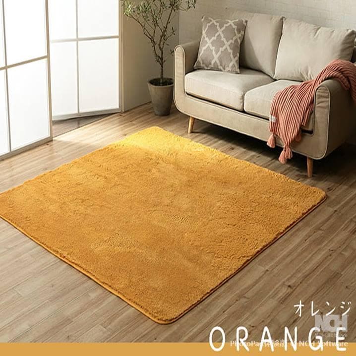 【MORITA】ホットカーペット 2畳 フィラメントカバー付 オレンジ