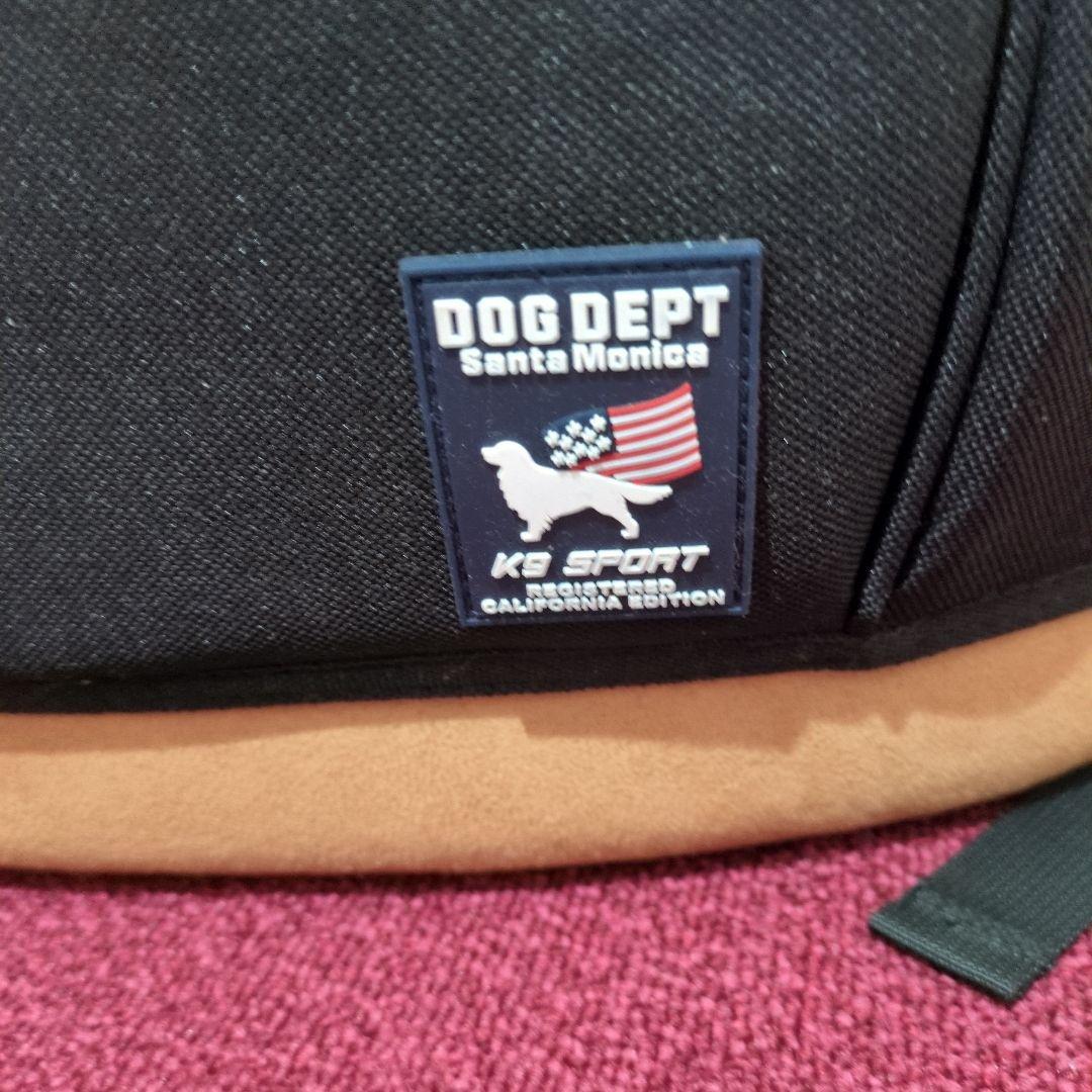 DOG DEPT ブラックキャリーバッグリュック