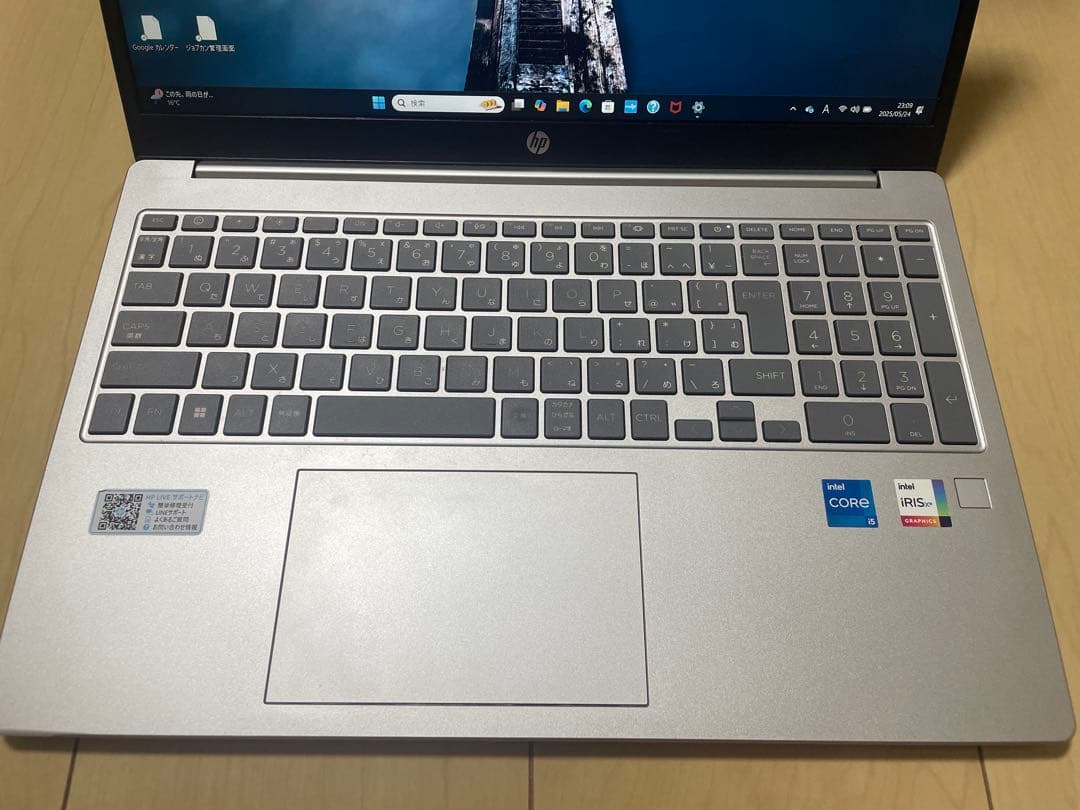 東京レスポールHP ノートPC Intel Core i5 シルバー 本体