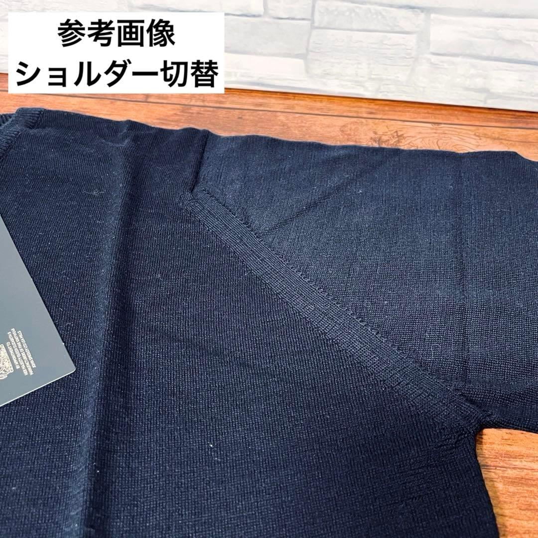 【新品未開封】ジョンスメドレー Vネックニット ASHMOUNT グレー M