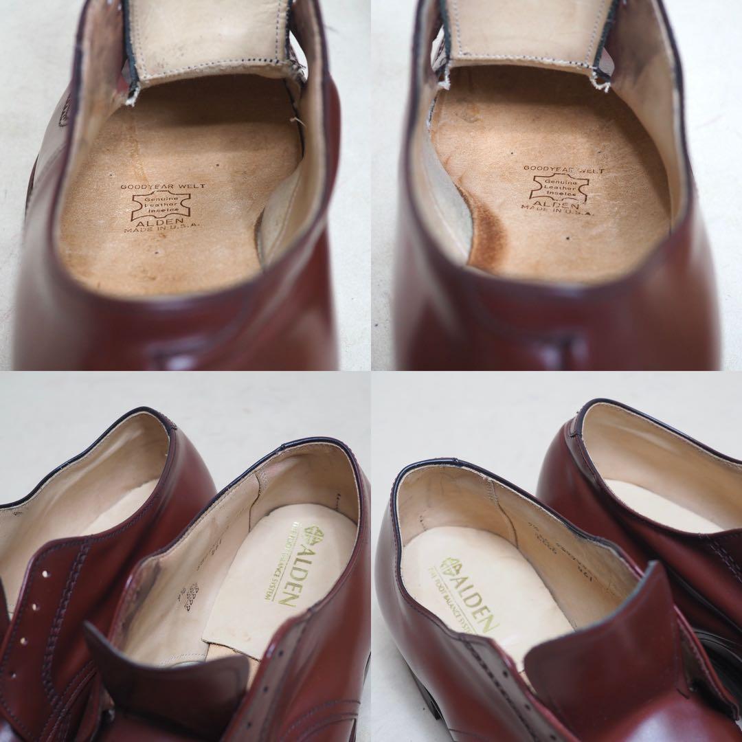 Alden オールデン 旧ロゴ Uチップ