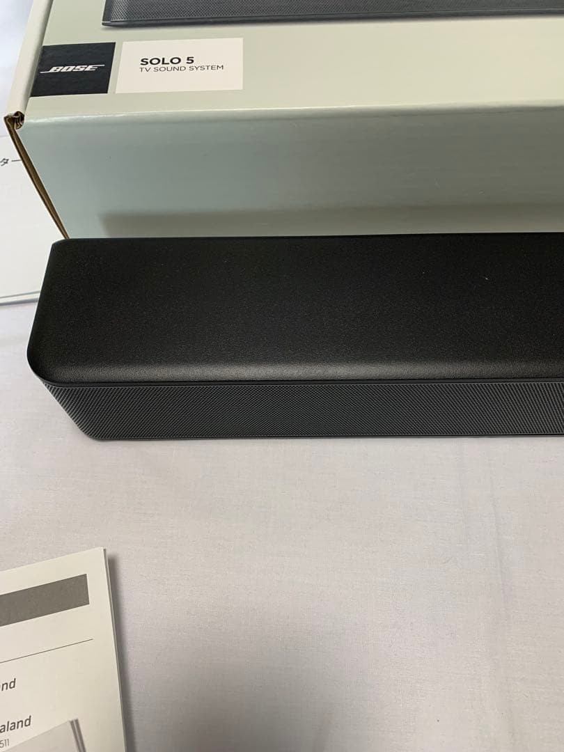 Bose Solo5 TV sound system ウォールブラケット付　美品
