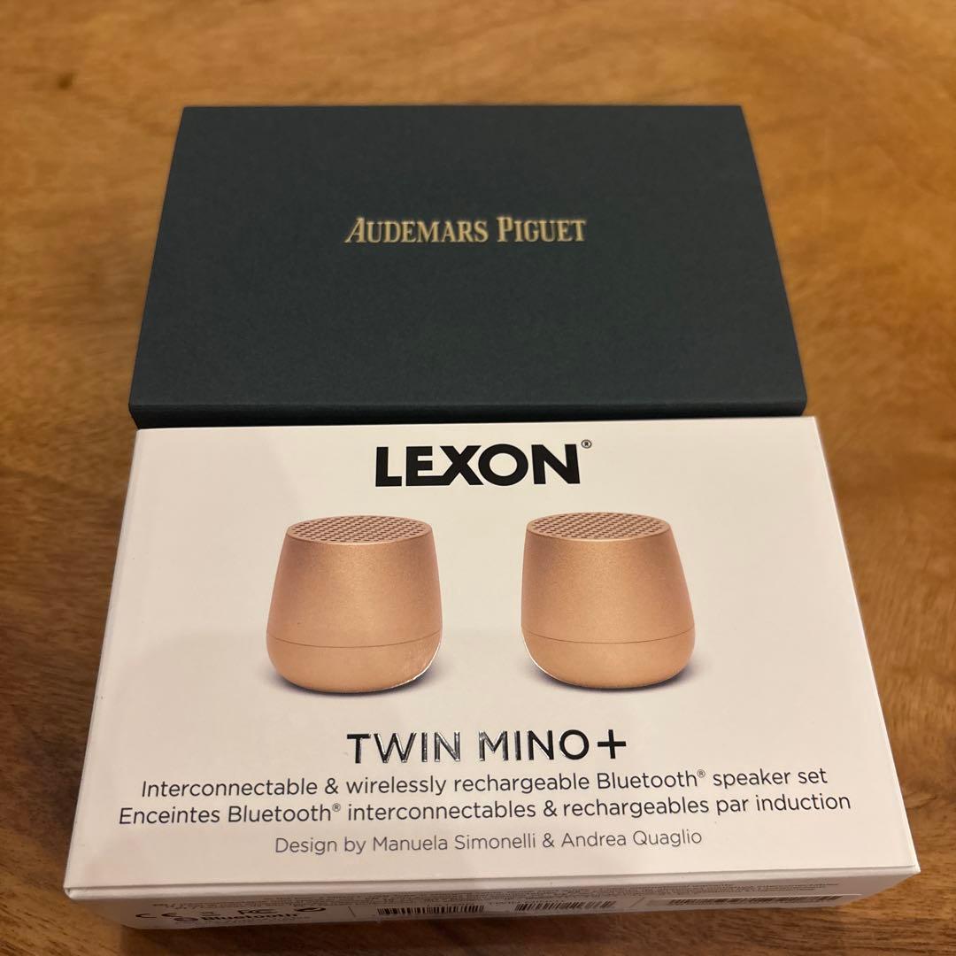オーデマピゲ×LEXON Bluetoothスピーカーセット　非売品