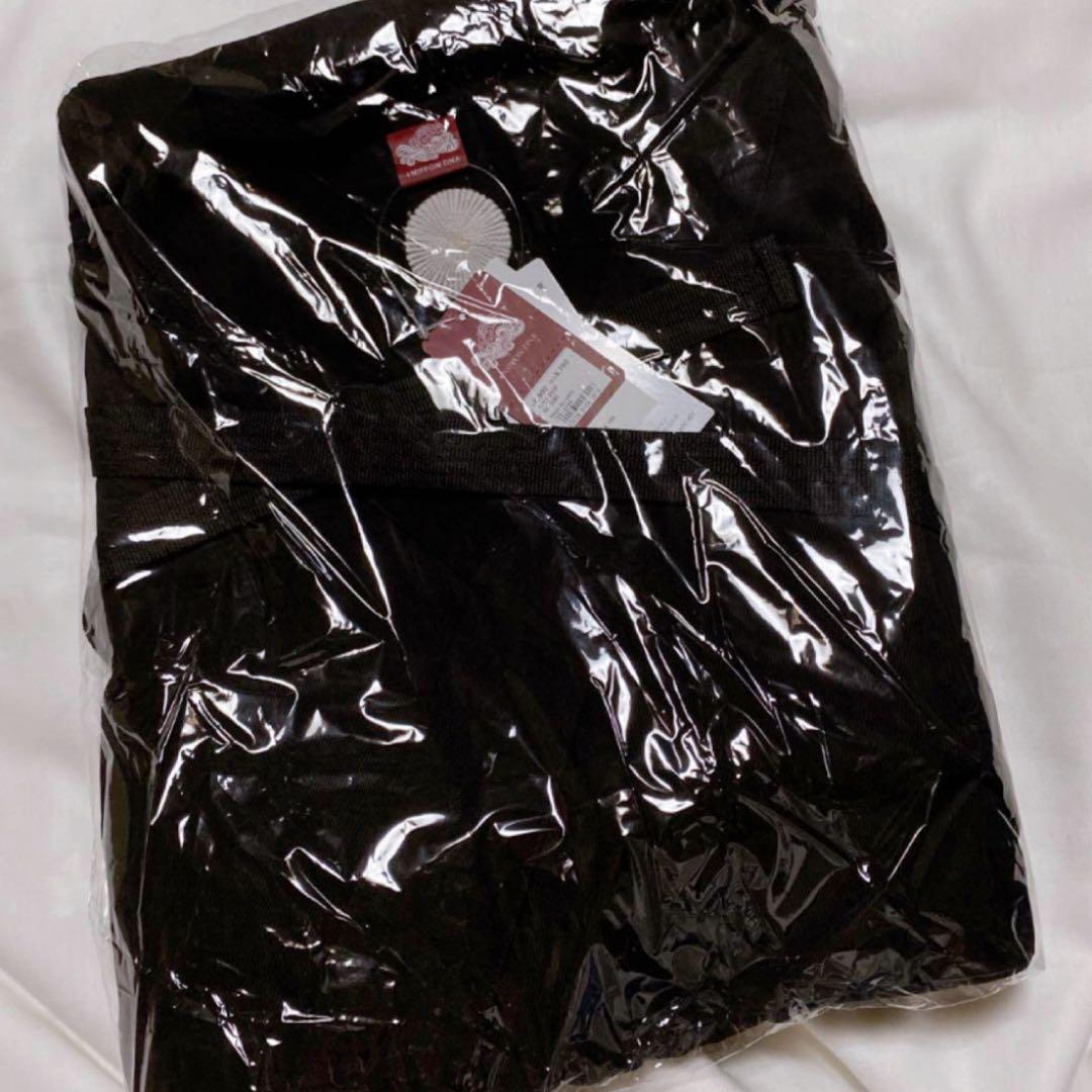 ミ*カ様 倭物やカヤ　和の狭衣ワンピース　着物ワンピース　背守り刺繍　ブラック