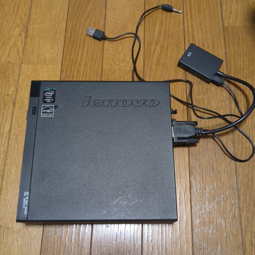 Lenovo ThinkCentre M93p Core i7 小型 ミニPC
