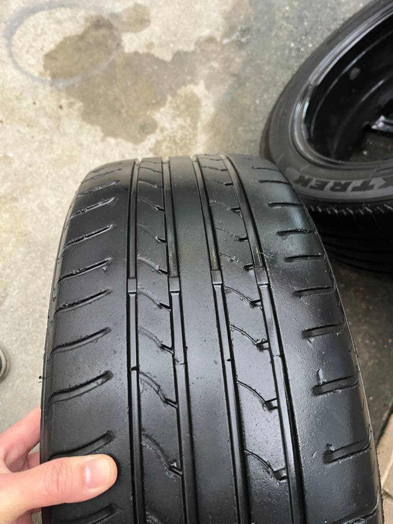 17インチ良品ブラポリ215/50R17 7.0Ｊ＋38 114.3x5H4本