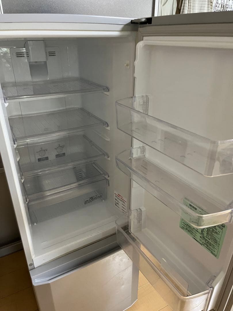 三菱 MR-P17T-S 冷蔵庫 168L シルバー　設置込み