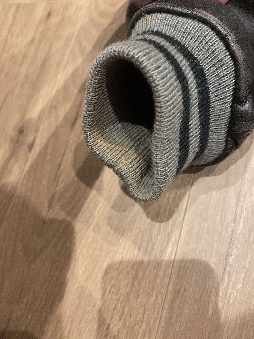 CONVERSE スタジャン 90s\" 短丈 牛皮　レザージャケット MA-1