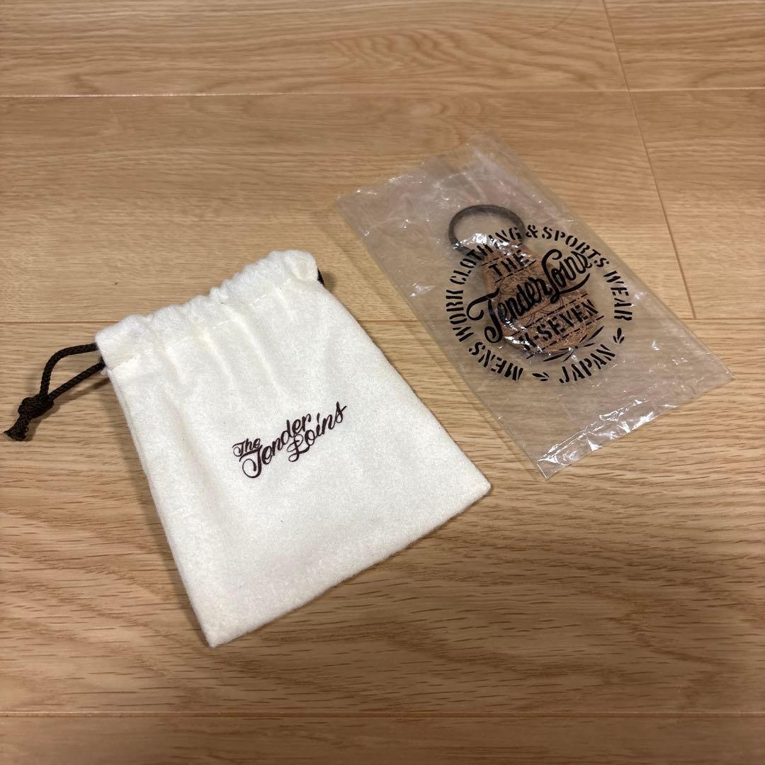 ル*ル様 テンダーロイン　キーホルダー　ベージュ　スエード　廃盤　新品未使用　付