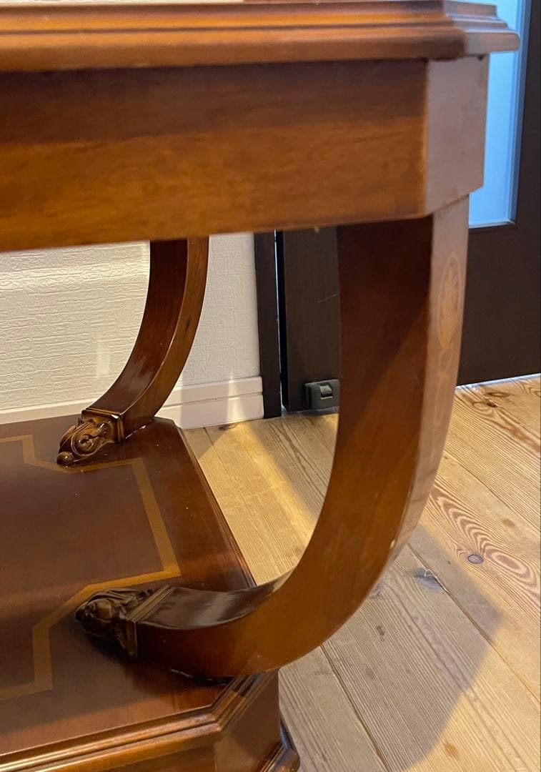 アジアン家具　象嵌　エスニック　ローテーブル　ちゃぶ台　ダイニング