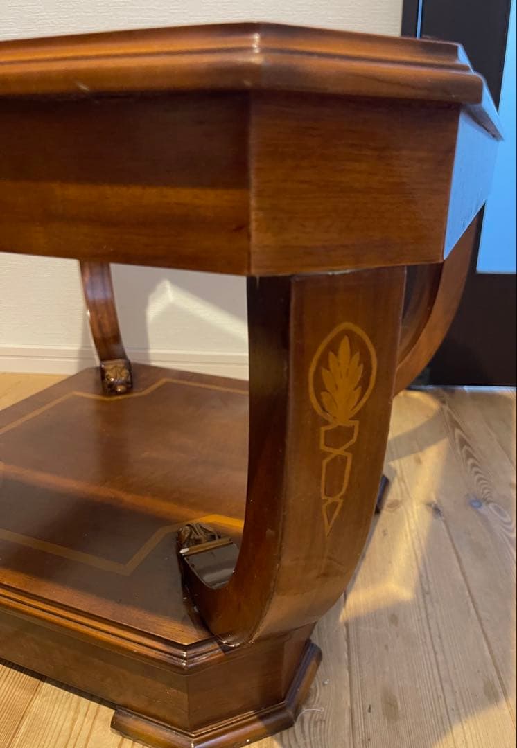 アジアン家具　象嵌　エスニック　ローテーブル　ちゃぶ台　ダイニング