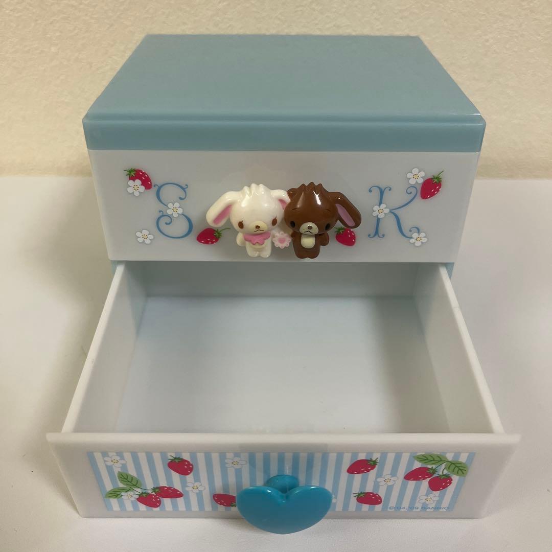 【2009年製】シュガーバニーズ 2段チェスト sanrio