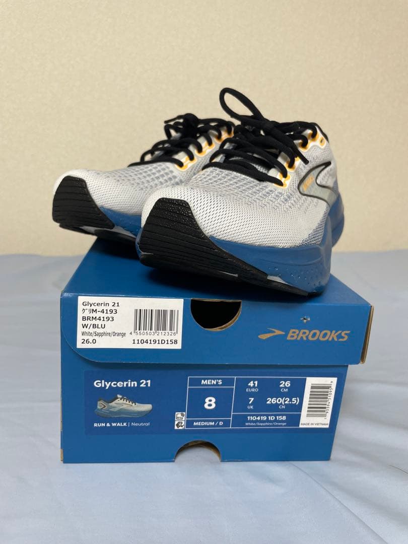 Brooks Glycerin 21 26.0cm ブルックス　グリセリン21