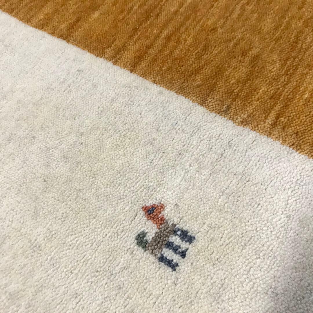 北欧インテリア ラグ 絨毯 ギャッベ ギャベ 142x198cm 2gowh