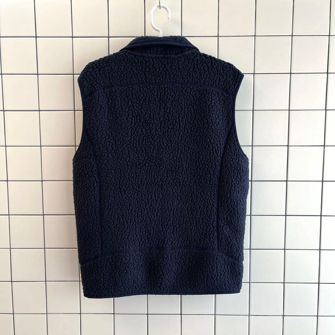Patagonia レトロ パイル ベスト ネイビー S